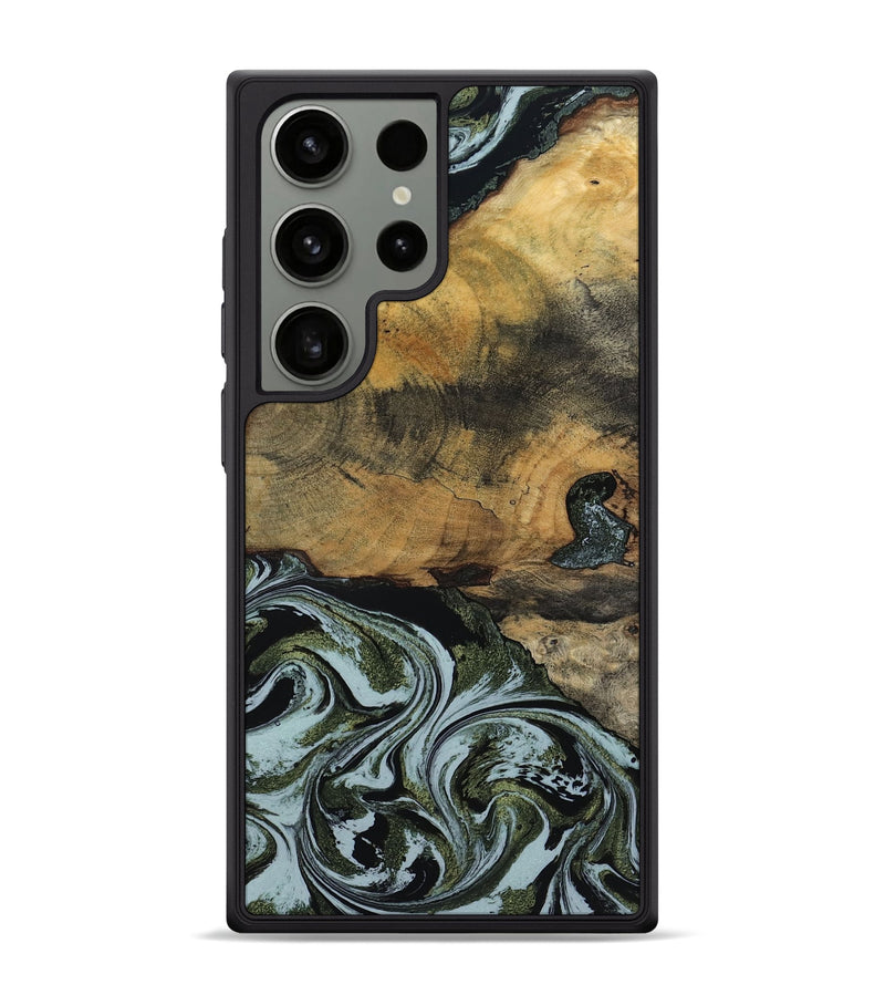 Galaxy S24 Ultra Wood Phone Case - Lem (Green, 797061)