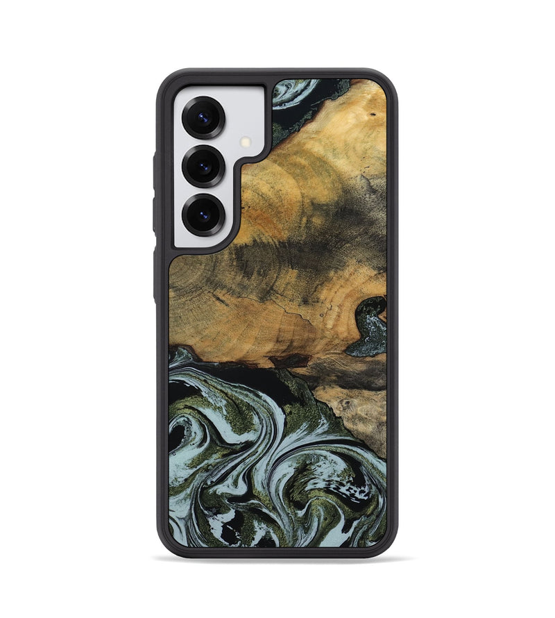 Galaxy S25 Wood Phone Case - Lem (Green, 797061)