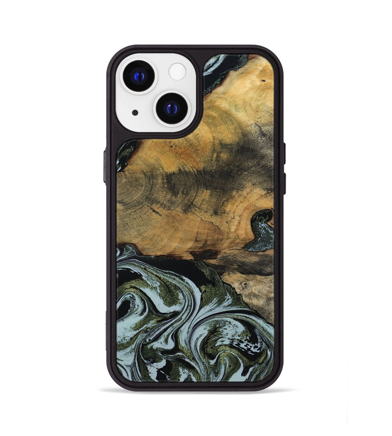 iPhone 13 Wood Phone Case - Lem (Green, 797061)
