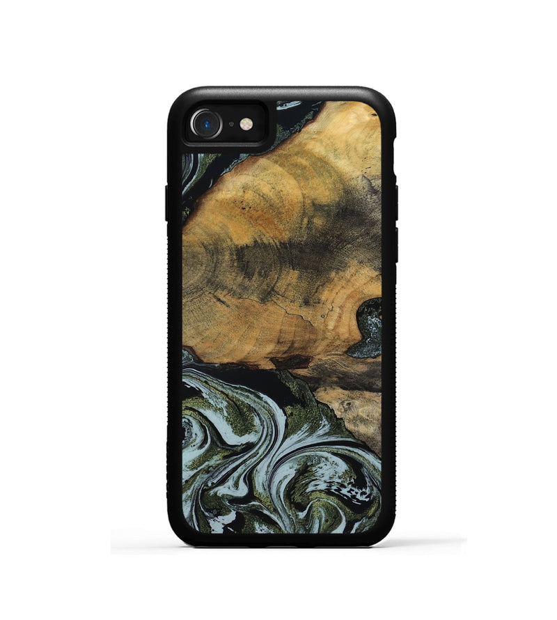 iPhone SE Wood Phone Case - Lem (Green, 797061)