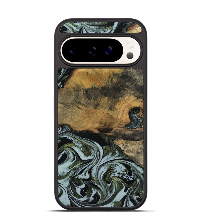 Pixel 9 Pro Wood Phone Case - Lem (Green, 797061)