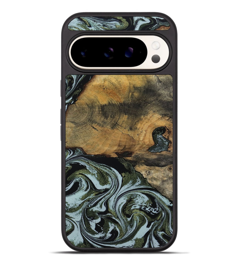 Pixel 9 Pro XL Wood Phone Case - Lem (Green, 797061)