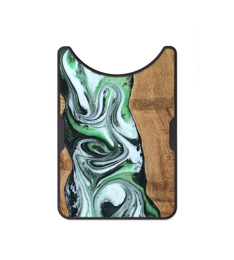 Alloy Wood Wallet - Tera (Green, 797063)