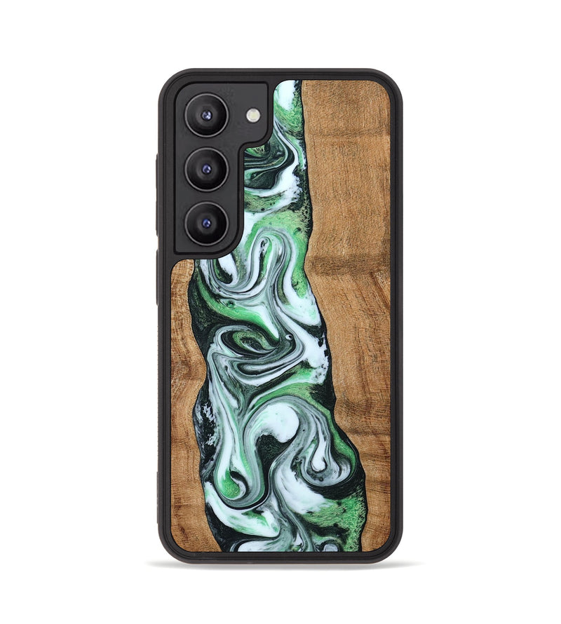 Galaxy S23 Wood Phone Case - Tera (Green, 797063)