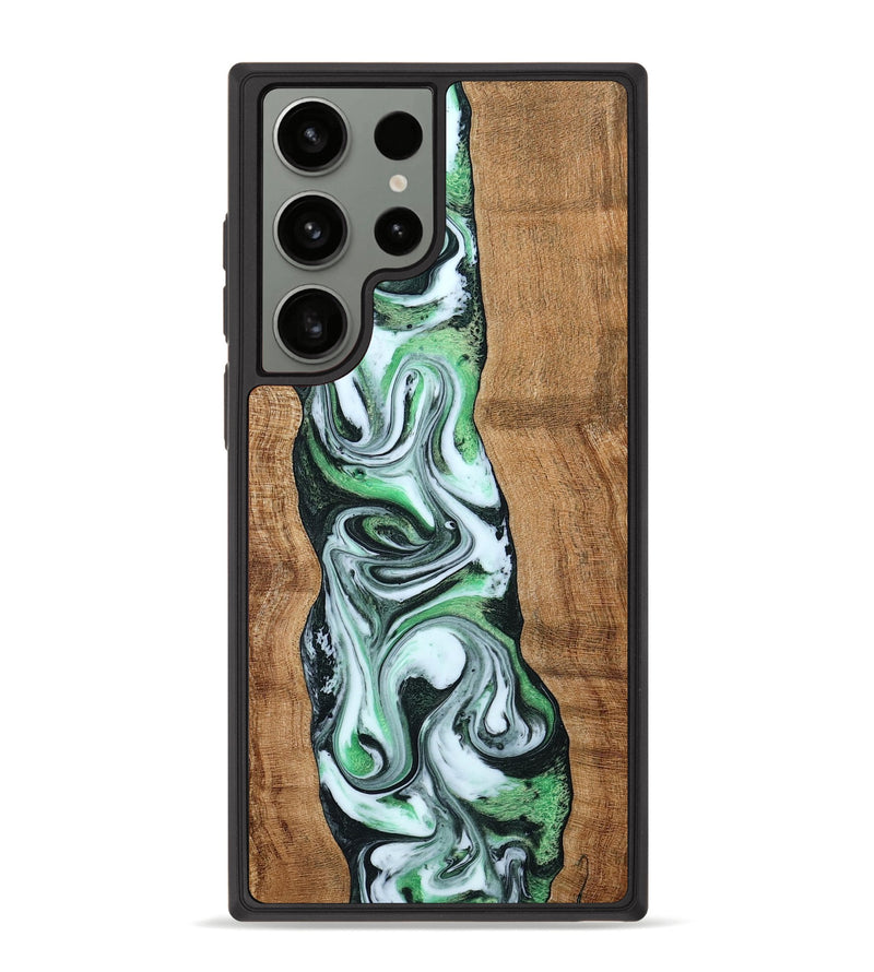 Galaxy S23 Ultra Wood Phone Case - Tera (Green, 797063)