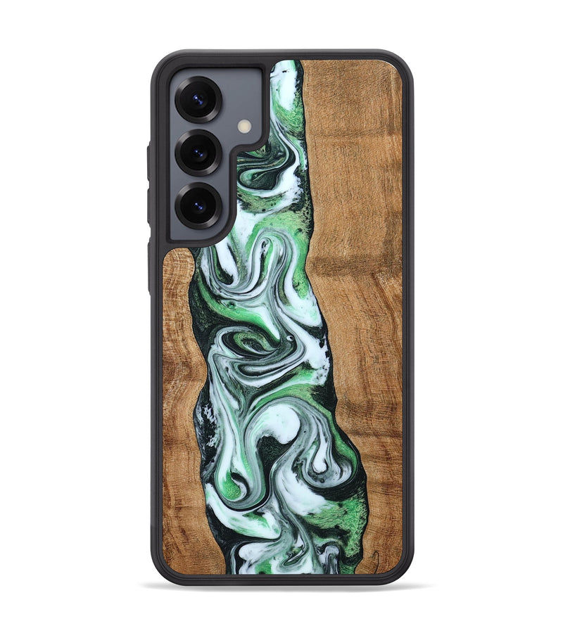 Galaxy S25 Plus Wood Phone Case - Tera (Green, 797063)