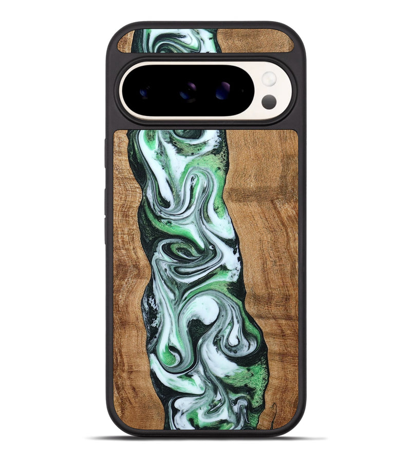 Pixel 9 Pro XL Wood Phone Case - Tera (Green, 797063)