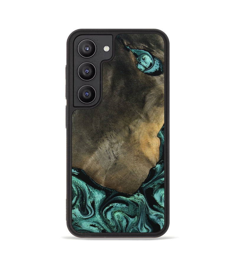 Galaxy S23 Wood Phone Case - Maria (Green, 797066)