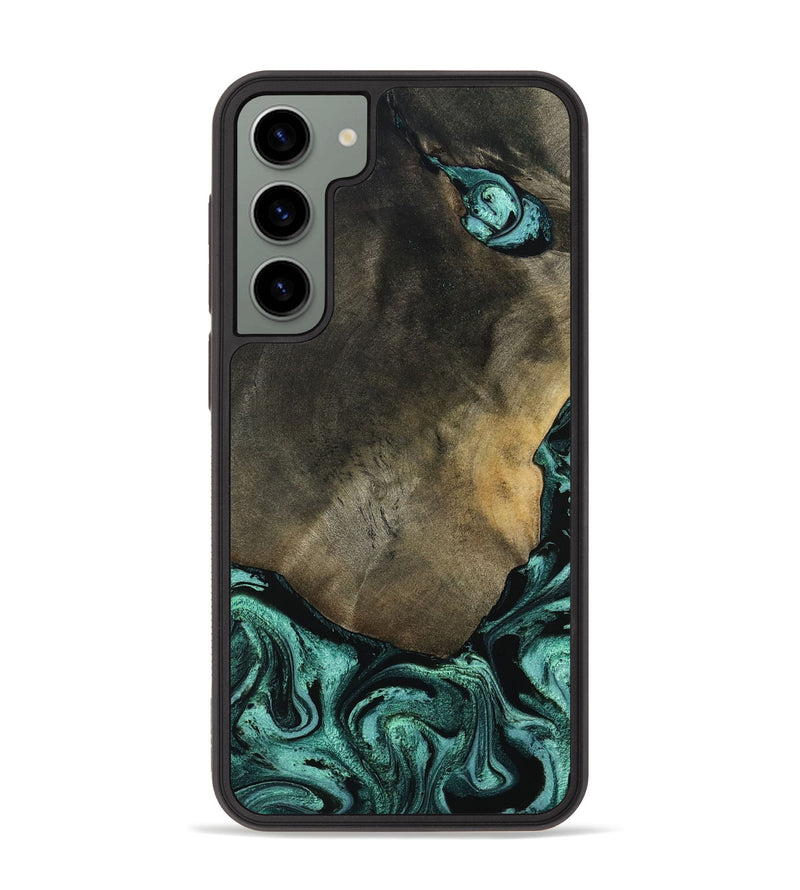 Galaxy S23 Plus Wood Phone Case - Maria (Green, 797066)
