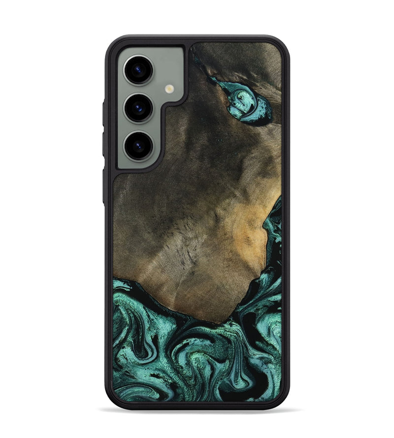 Galaxy S24 Plus Wood Phone Case - Maria (Green, 797066)