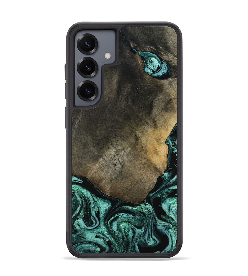 Galaxy S25 Plus Wood Phone Case - Maria (Green, 797066)