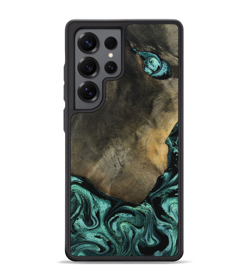 Galaxy S25 Ultra Wood Phone Case - Maria (Green, 797066)