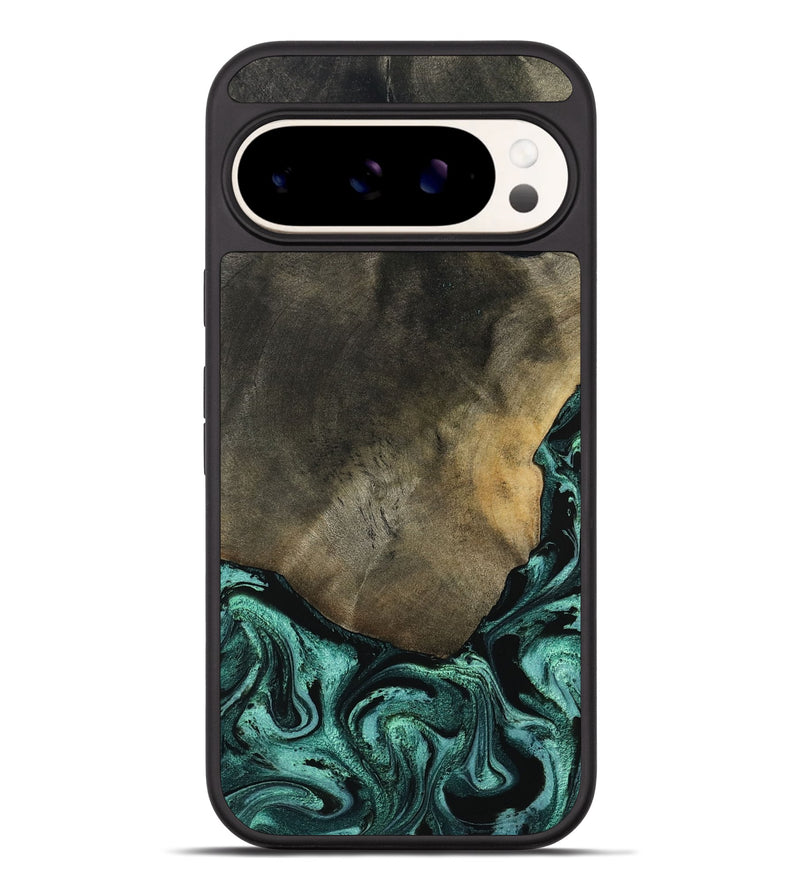 Pixel 9 Pro XL Wood Phone Case - Maria (Green, 797066)