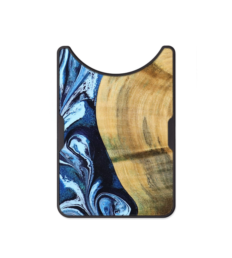 Alloy Wood Wallet - Billy (Blue, 797072)