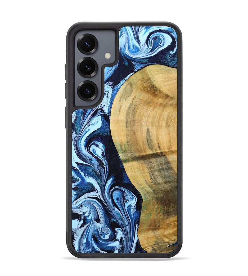 Galaxy S25 Plus Wood Phone Case - Billy (Blue, 797072)