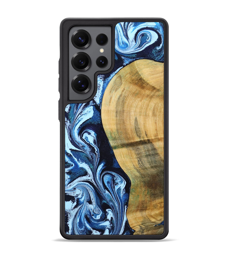 Galaxy S25 Ultra Wood Phone Case - Billy (Blue, 797072)