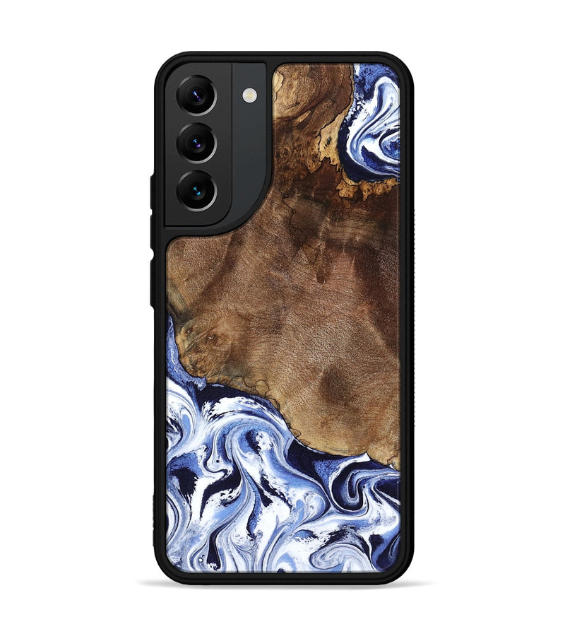 Galaxy S22 Plus Wood Phone Case - Kelley (Blue, 797079)