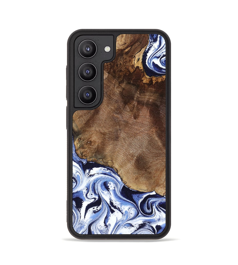 Galaxy S23 Wood Phone Case - Kelley (Blue, 797079)