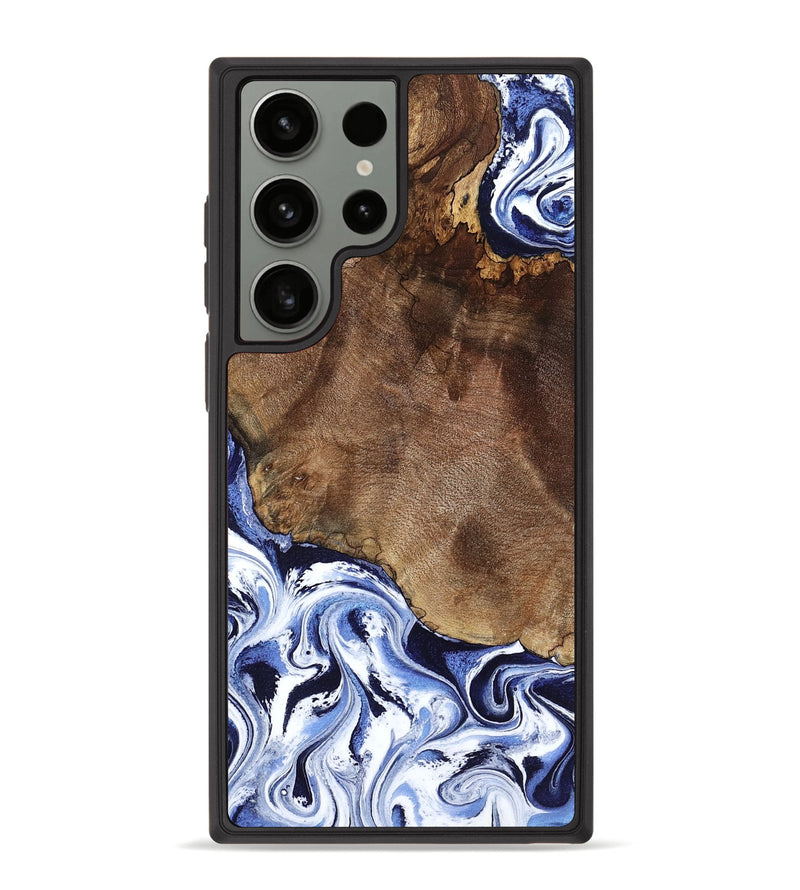 Galaxy S23 Ultra Wood Phone Case - Kelley (Blue, 797079)