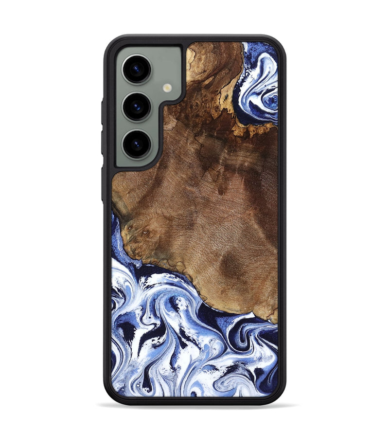 Galaxy S24 Plus Wood Phone Case - Kelley (Blue, 797079)