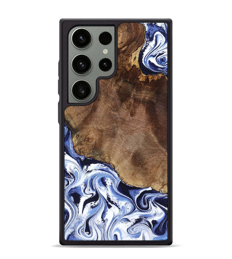 Galaxy S24 Ultra Wood Phone Case - Kelley (Blue, 797079)