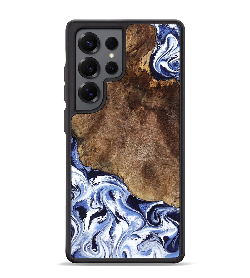 Galaxy S25 Ultra Wood Phone Case - Kelley (Blue, 797079)