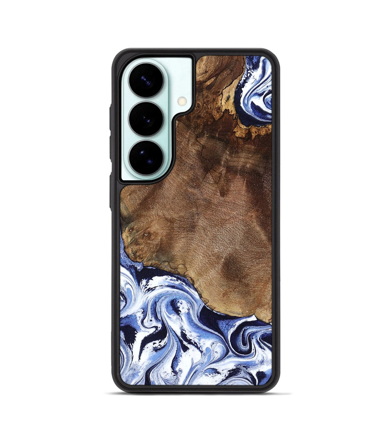 Galaxy S26 Wood Phone Case - Kelley (Blue, 797079)