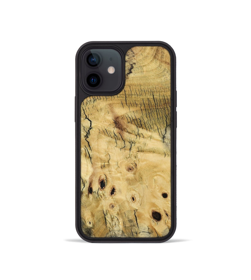 iPhone 12 mini Wood Phone Case - Flor (Wood Burl, 797091)