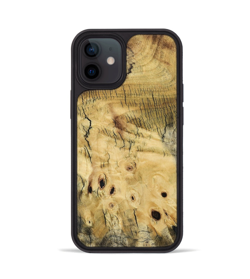 iPhone 12 Wood Phone Case - Flor (Wood Burl, 797091)