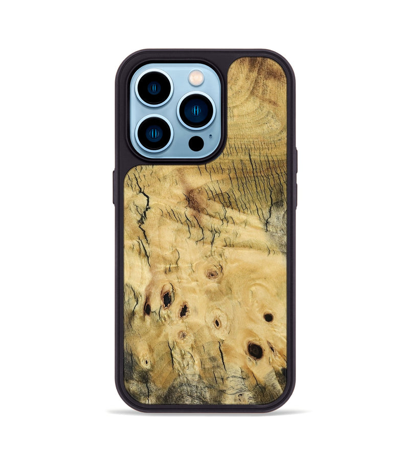 iPhone 14 Pro Wood Phone Case - Flor (Wood Burl, 797091)