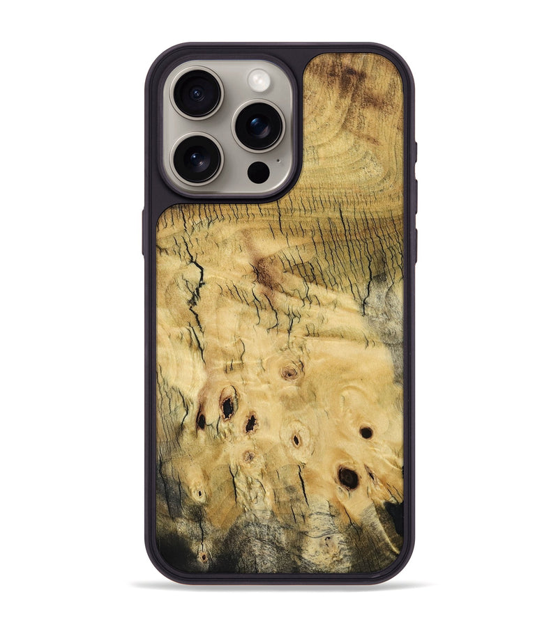 iPhone 15 Pro Max Wood Phone Case - Flor (Wood Burl, 797091)