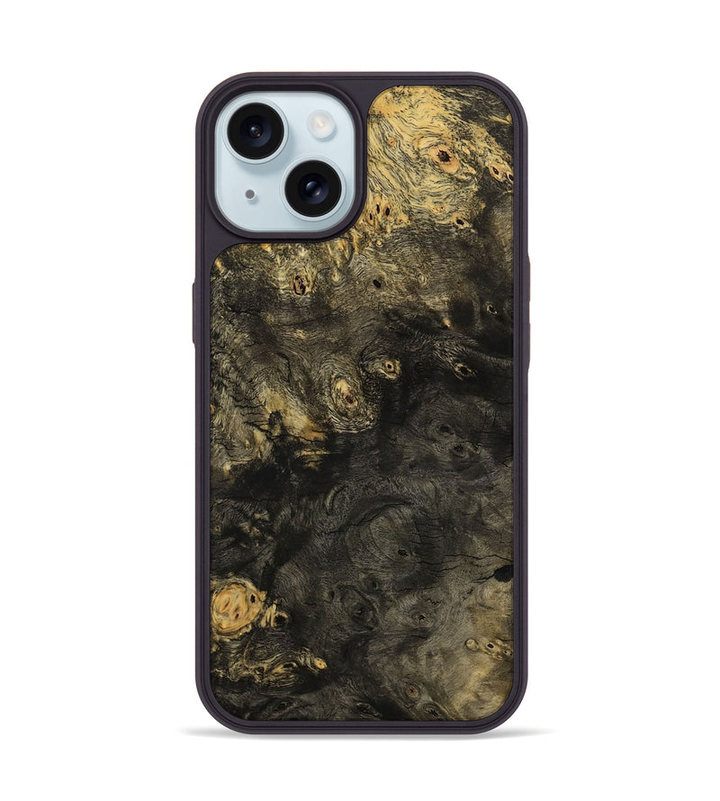 iPhone 15 Wood Phone Case - Tanesha (Wood Burl, 797100)