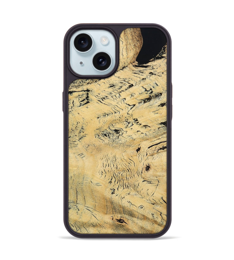iPhone 15 Wood Phone Case - Wilson (Wood Burl, 797101)