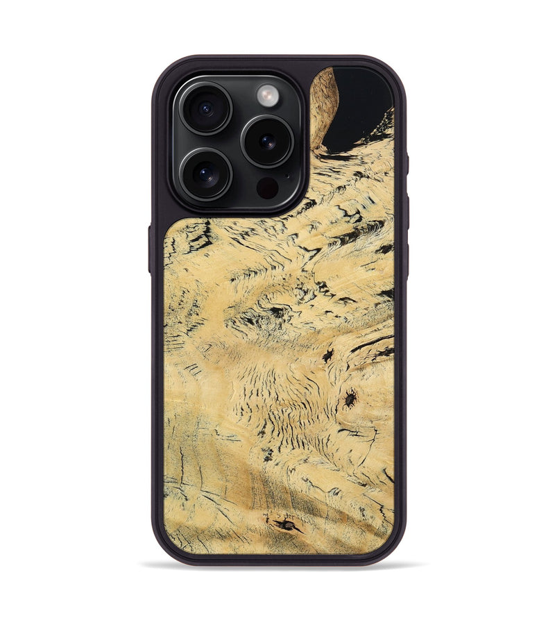 iPhone 15 Pro Wood Phone Case - Wilson (Wood Burl, 797101)