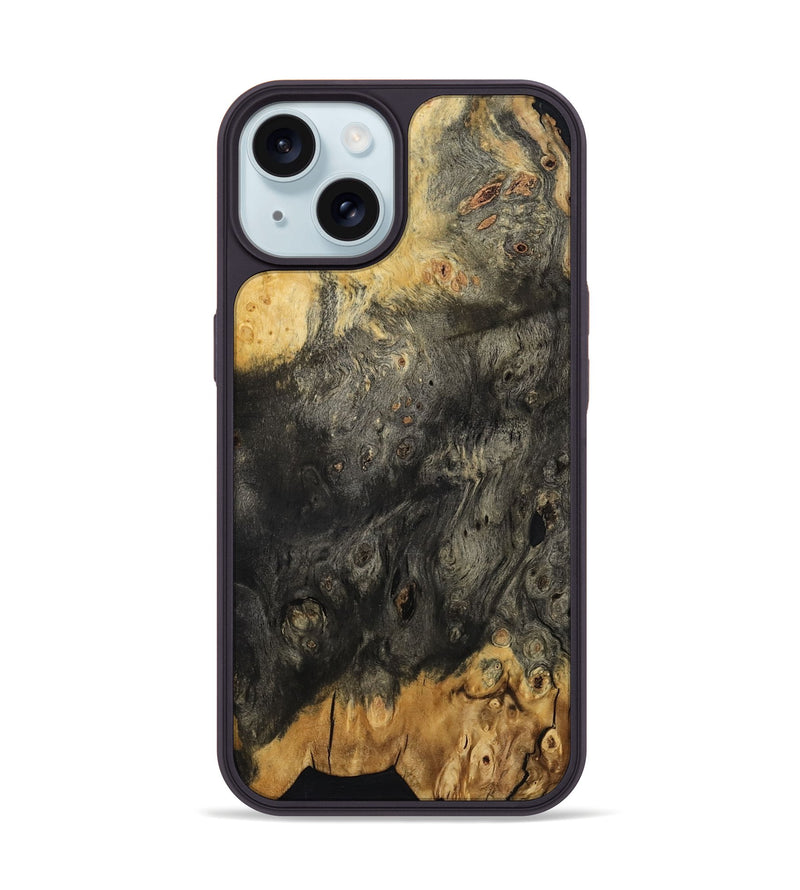 iPhone 15 Wood Phone Case - Jazmyn (Wood Burl, 797103)