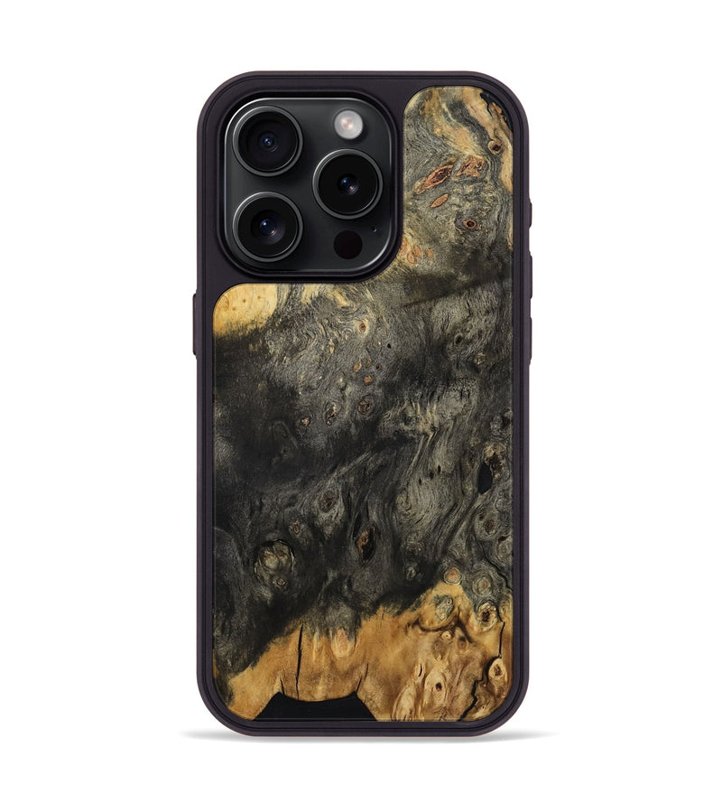 iPhone 15 Pro Wood Phone Case - Jazmyn (Wood Burl, 797103)