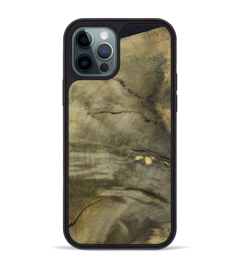 iPhone 12 Pro Max Wood Phone Case - Adella (Wood Burl, 797104)