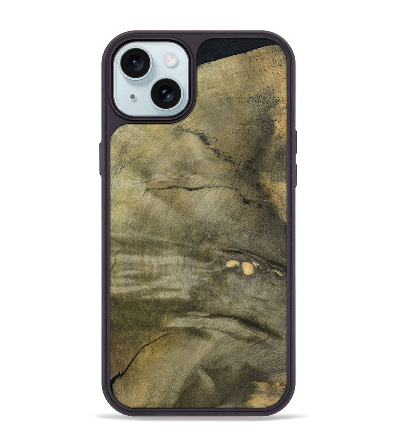 iPhone 15 Plus Wood Phone Case - Adella (Wood Burl, 797104)