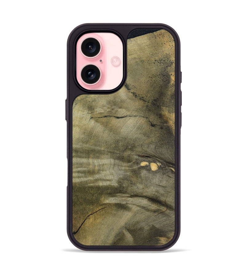 iPhone 16 Wood Phone Case - Adella (Wood Burl, 797104)