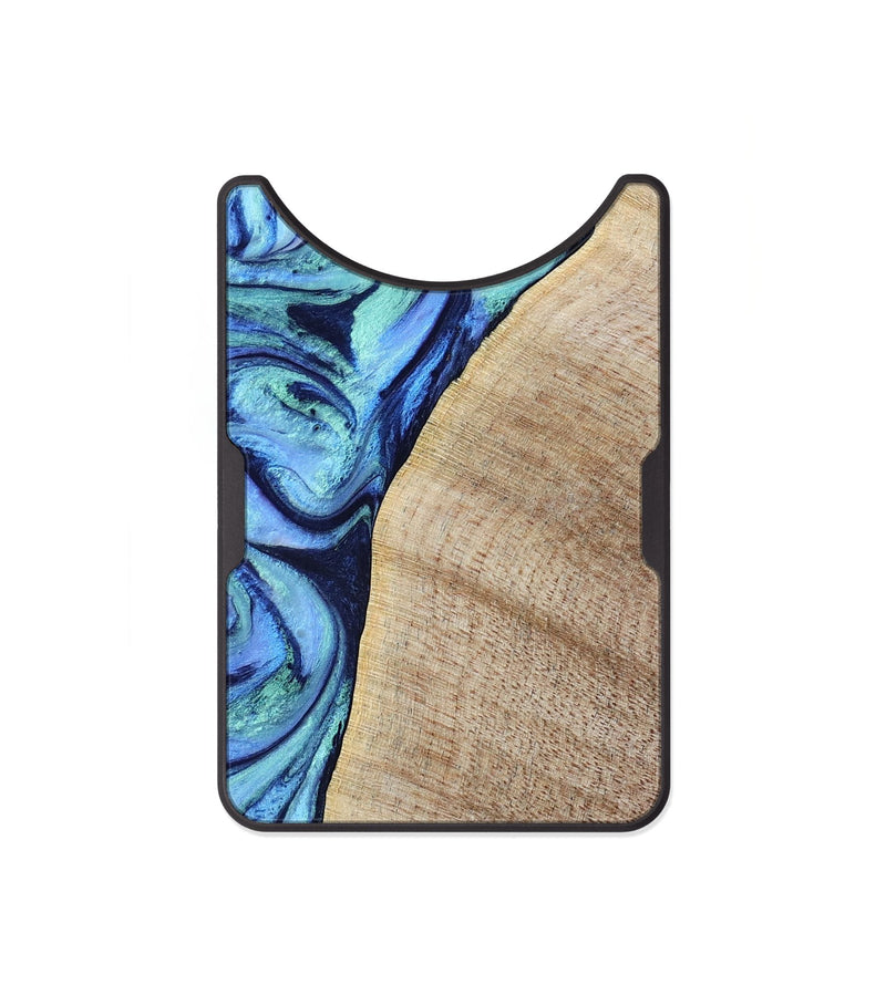 Alloy Wood Wallet - Wiley (Blue, 797109)