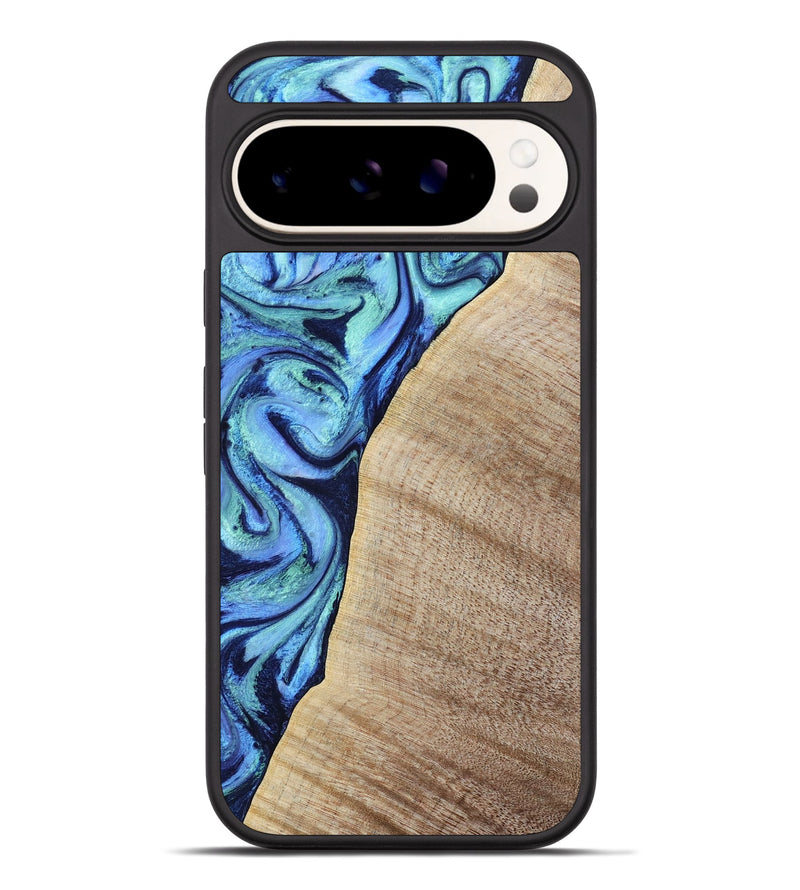 Pixel 9 Pro XL Wood Phone Case - Wiley (Blue, 797109)