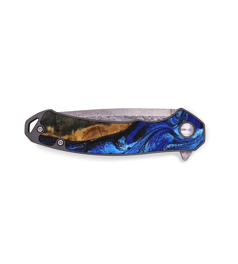 EDC Wood Pocket Knife - Alene (Blue, 797110)