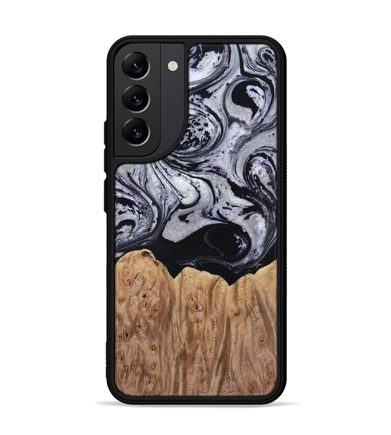 Galaxy S22 Plus Wood Phone Case - Ford (Black & White, 797114)