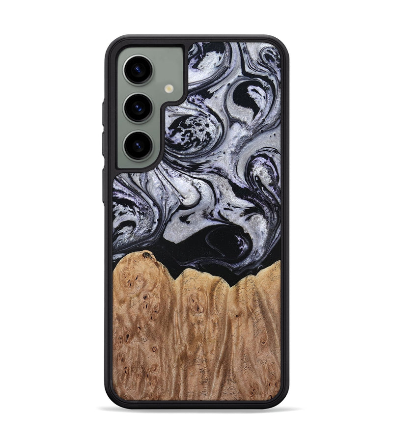 Galaxy S24 Plus Wood Phone Case - Ford (Black & White, 797114)