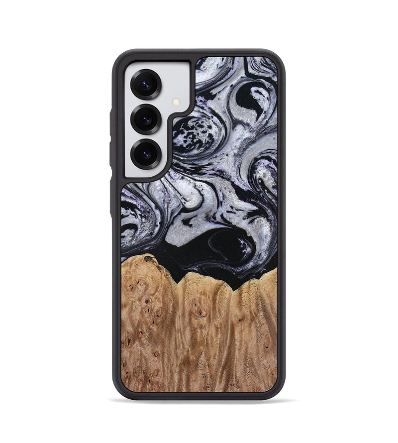 Galaxy S25 Wood Phone Case - Ford (Black & White, 797114)
