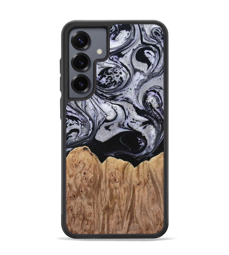 Galaxy S25 Plus Wood Phone Case - Ford (Black & White, 797114)