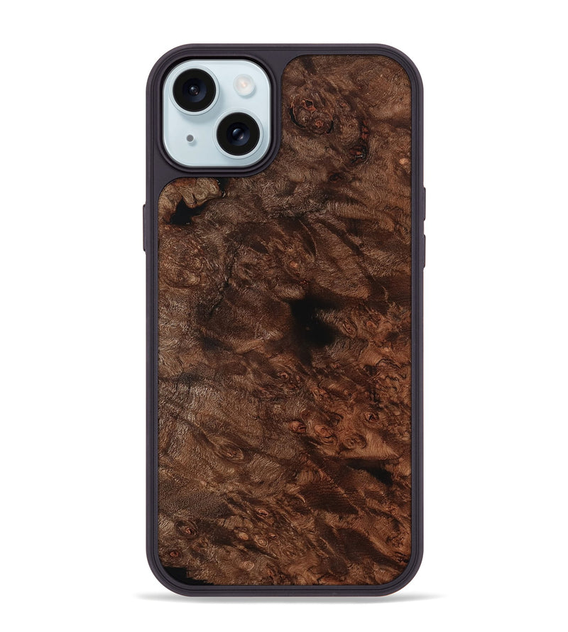 iPhone 15 Plus Wood Phone Case - Cicero (Double Dyed, 797121)