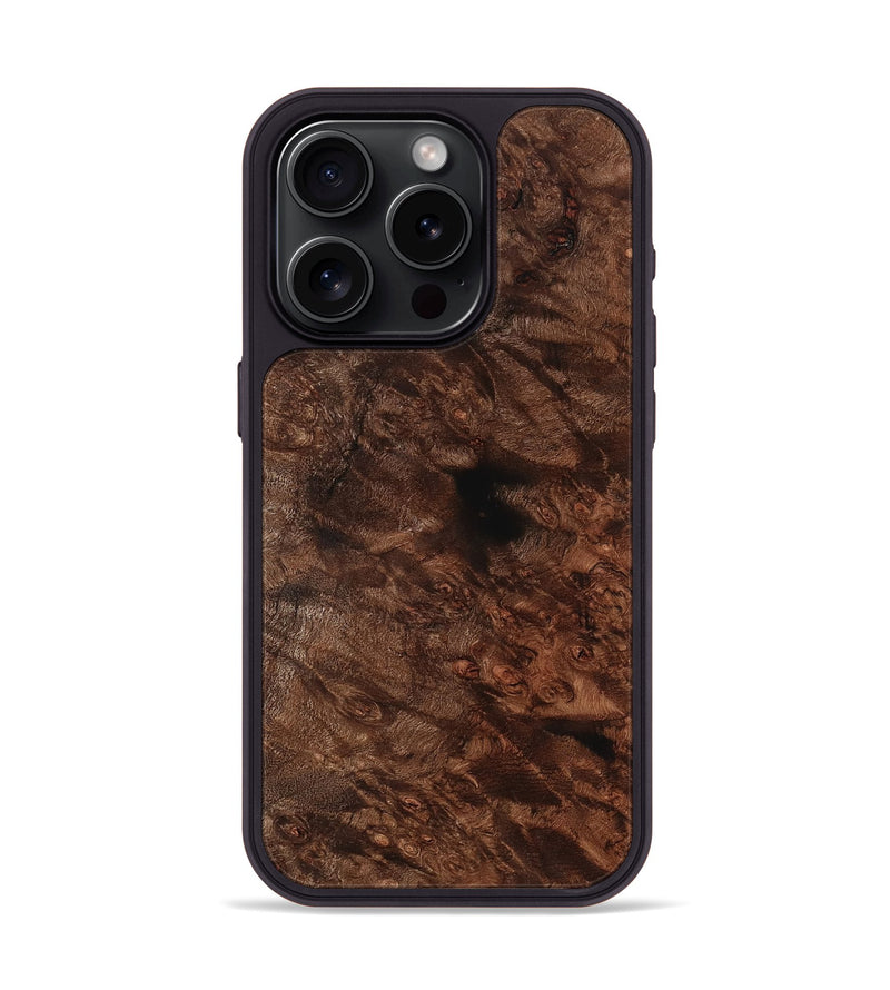 iPhone 15 Pro Wood Phone Case - Cicero (Double Dyed, 797121)