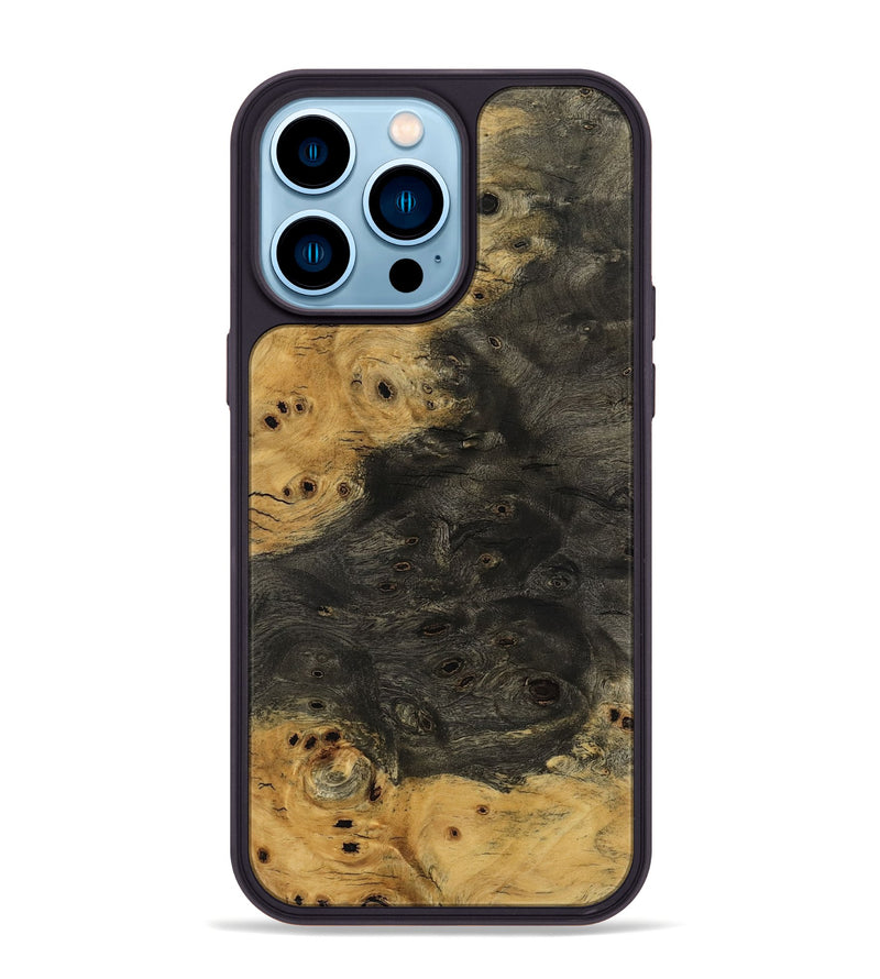 iPhone 14 Pro Max Wood Phone Case - Susanne (Wood Burl, 797128)
