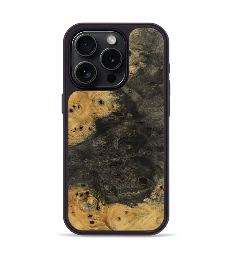 iPhone 15 Pro Wood Phone Case - Susanne (Wood Burl, 797128)
